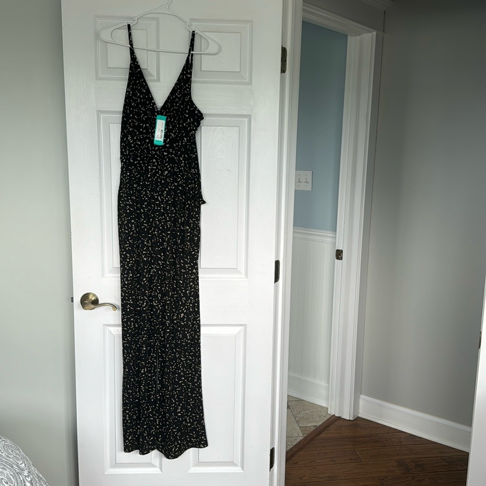 Kaleigh surplice jumpsuit